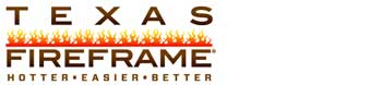 Texas Fireframe Logo - The Best Fireplace Grates